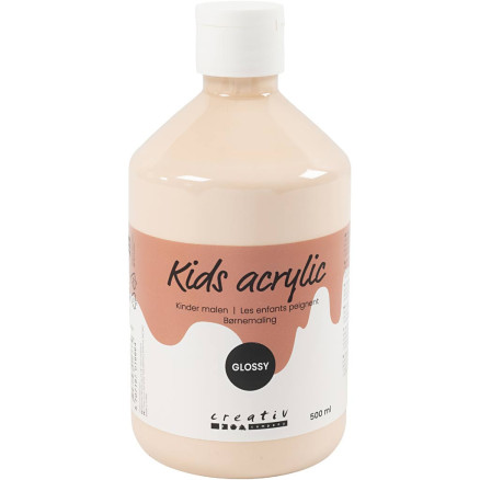Akrylmaling Blank, lys pudder, 500ml/ 1 fl.