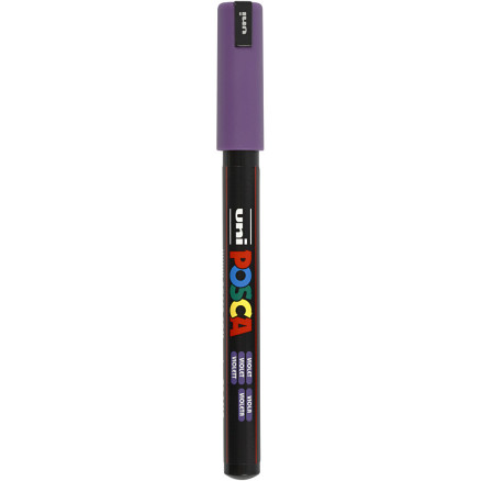 Uni Posca Tusch, Violet , stregtykkelse:, extra-fine, 1stk.