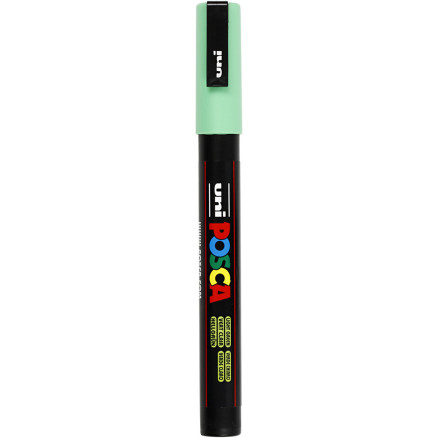 Posca Tusch, lys grøn, nr. PC-3M, streg 0,9-1,3 mm, 1 stk.