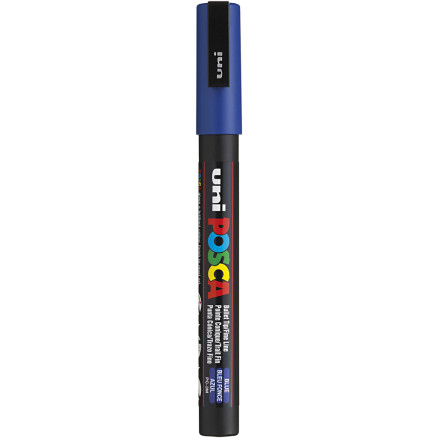 Posca Tusch, blå, nr. PC-3M, streg 0,9-1,3 mm, 1 stk.