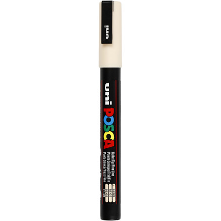 Posca Tusch, beige, nr. PC-3M, streg 0,9-1,3 mm, 1 stk.