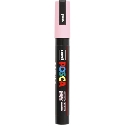 Uni Posca Tusch, Light pink , stregtykkelse:, medium, 1stk.