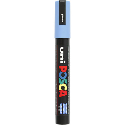 Uni Posca Tusch, Sky blue , stregtykkelse:, medium, 1stk.