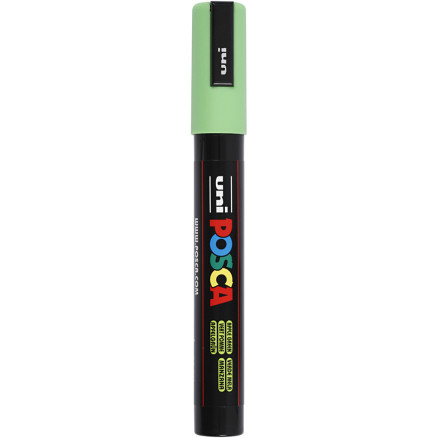 Uni Posca Tusch, Apple green , stregtykkelse:, medium, 1stk.