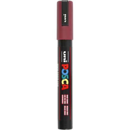 Uni Posca Tusch, Red wine , stregtykkelse:, medium, 1stk.