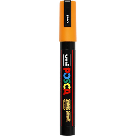 Uni Posca Tusch, Orange , stregtykkelse:, medium, 1stk.