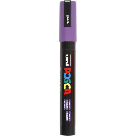 Uni Posca Tusch, Violet , stregtykkelse:, medium, 1stk.