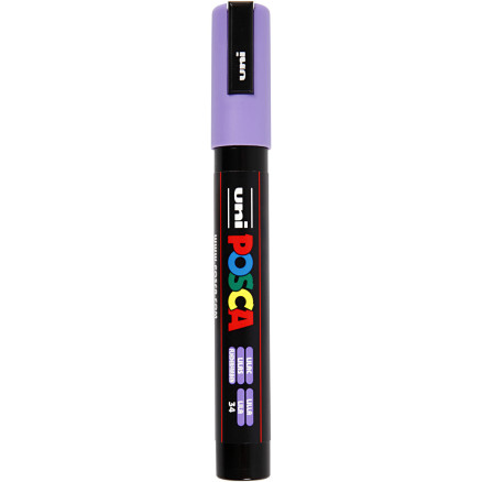 Uni Posca Tusch, Lilac , stregtykkelse:, medium, 1stk.