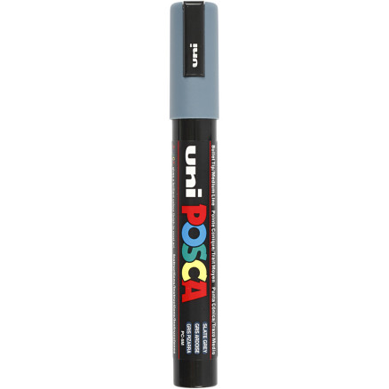 Uni Posca Tusch, Slate grey , stregtykkelse:, medium, 1stk.