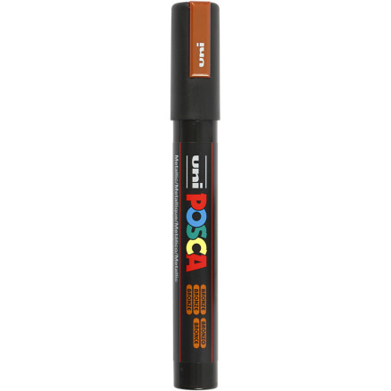 Uni Posca Tusch, Bronze , stregtykkelse:, medium, 1stk.