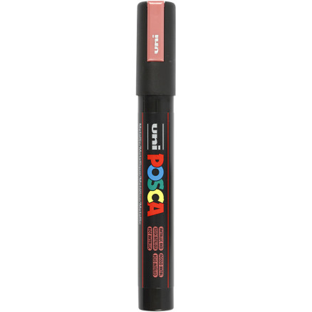 Uni Posca Tusch, Metallic red , stregtykkelse:, medium, 1stk.