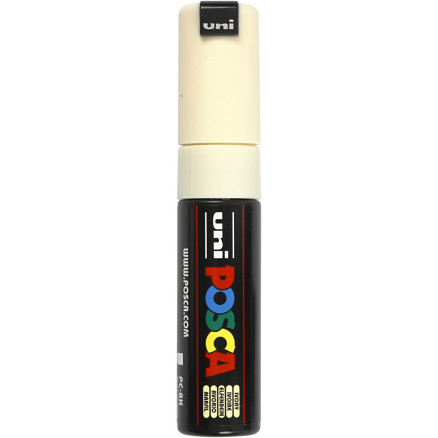 Posca Tusch, elfenben, nr. PC-8K, streg 8 mm, 1 stk.