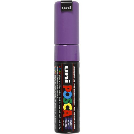 Posca Tusch, violet, nr. PC-8K, streg 8 mm, 1 stk.