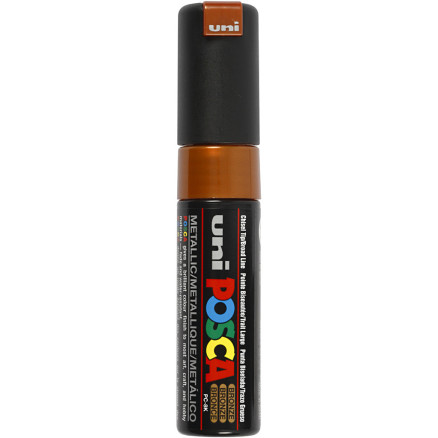 Posca Tusch, bronze, nr. PC-8K, streg 8 mm, 1 stk.