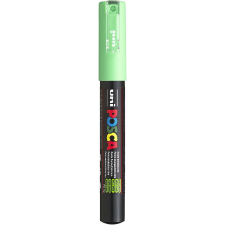Uni Posca Tusch/Tus Ekstra Fin Lysegrøn 0,7mm