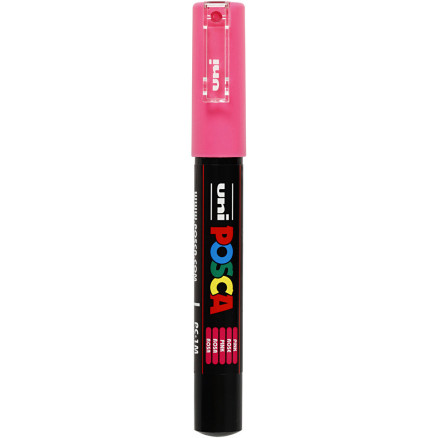 Uni Posca Tusch/Tus Ekstra Fin Pink 0,7mm