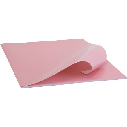 Glanspapir, L: 48, B: 32 cm, ark 32x48 cm, 80 g, rosa, 25ark/ 1 pk.