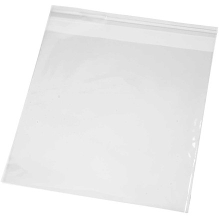 Cellofanposer , H: 16 cm, B: 16 cm, tykkelse 25 my, 20stk./ 1 pk.