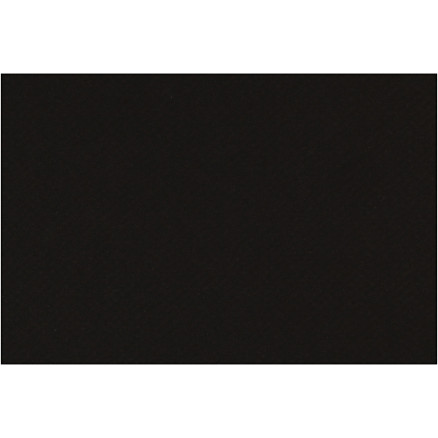 Fransk karton, A4, ark 210x297 mm, 160 g, sort, 1 ark