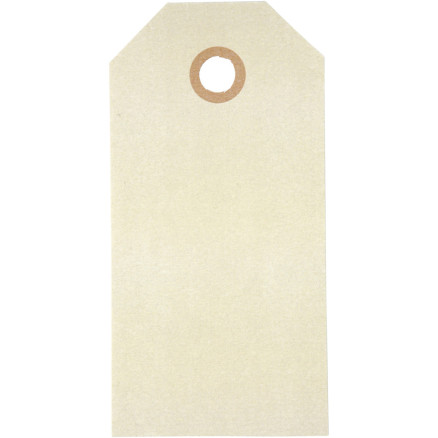 Manilamærker, str. 5x10 cm, 250 g, creme, 20stk./ 1 pk.