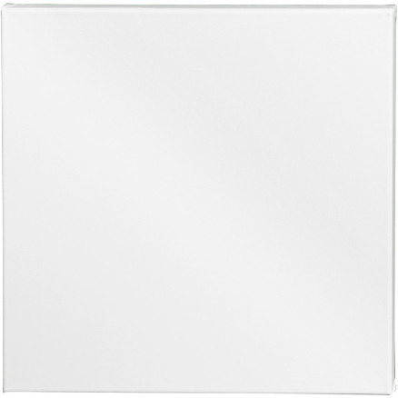Malerlærred, D: 1.6 cm, str. 40x40 cm, 360 g, hvid, 1 stk.