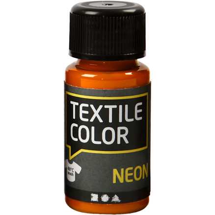 Textile Color, neon orange, 50ml/ 1 fl.