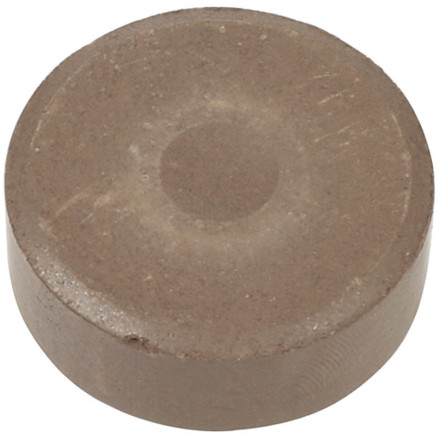 Vandfarve, H: 16 mm, diam. 44 mm, brun, 6stk./ 1 pk.