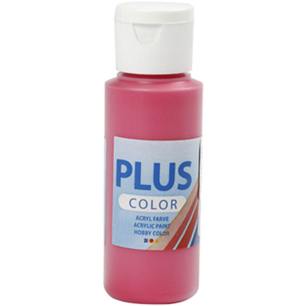 Plus Color Hobbymaling - Primær Rød 60 ml til Kreativitet