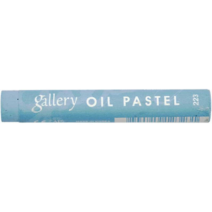 Premium Oliepastel i Turkisblå - 6 stk. til Kreativitet