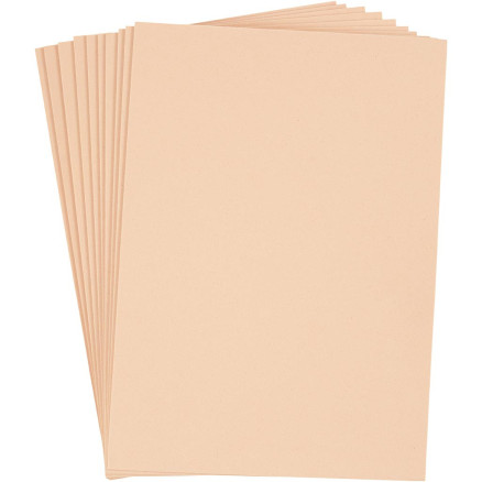 Mosgummi, A4, ark 210x297 mm, tykkelse 2 mm, creme, 10ark/ 1 pk.