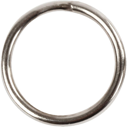 Nøgleringe i metal, 12 mm, 10 stk. - Kreativ DIY!