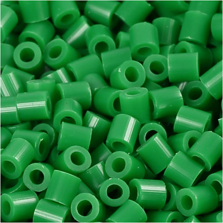 PhotoPearls, str. 5x5 mm, hulstr. 2,5 mm, medium, grøn (16), 1100stk./ 1 pk.