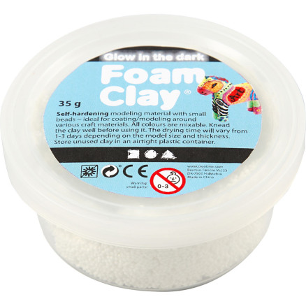 Glødende Foam Clay® 35g - Kreativ Modellering!