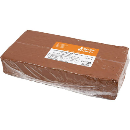 Rødler med Chamotte, 10kg - Kreativ Modellering!