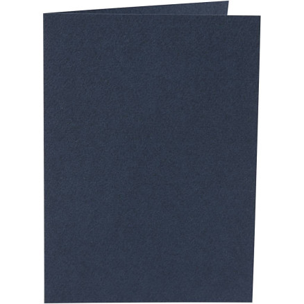 Kort, kort str. 10,5x15 cm, 220 g, blå, 10stk./ 1 pk.