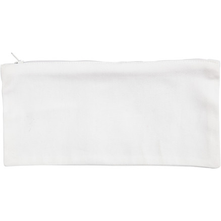 Penalhus, str. 11x23 cm, 210 g, hvid, 1 stk.