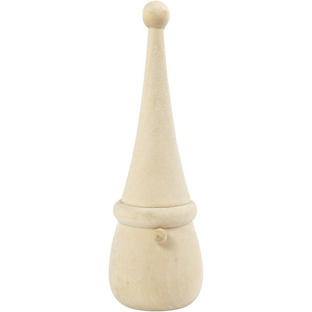 Næsenisse, H: 16 cm, diam. 6 cm, 1 stk.