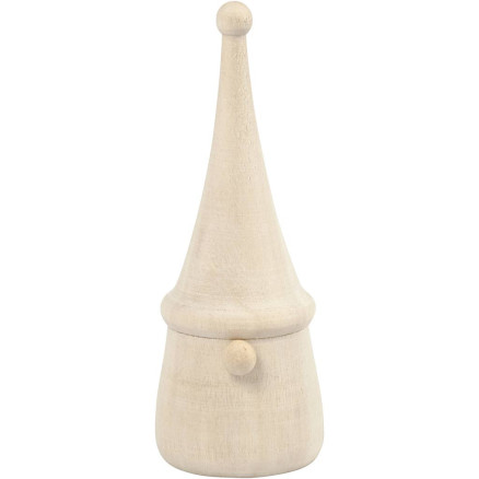 Næsenisse, H: 8 cm, diam. 3 cm, 1 stk.
