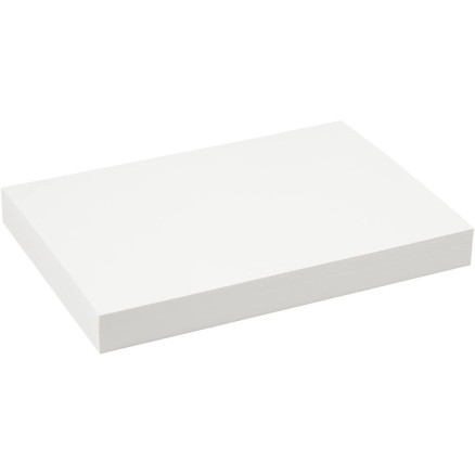 Akvarelpapir A4, 180 g, hvid - 100 ark i pakke