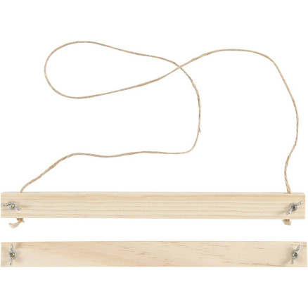 Plakatlister, H: 2 cm, D: 2,2 cm, B: 25 cm, 1 sæt
