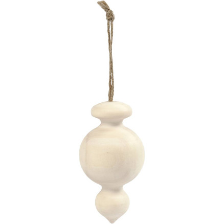 Dråbe, H: 7,5 cm, diam. 4 cm, 1 stk.