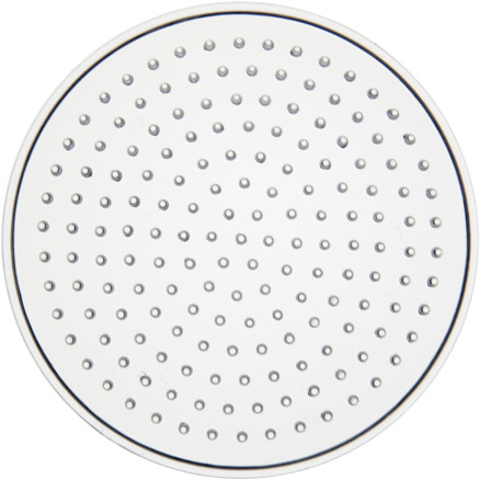 Perleplade, lille rund, diam. 8,5 cm, medium, klar, 1 stk.