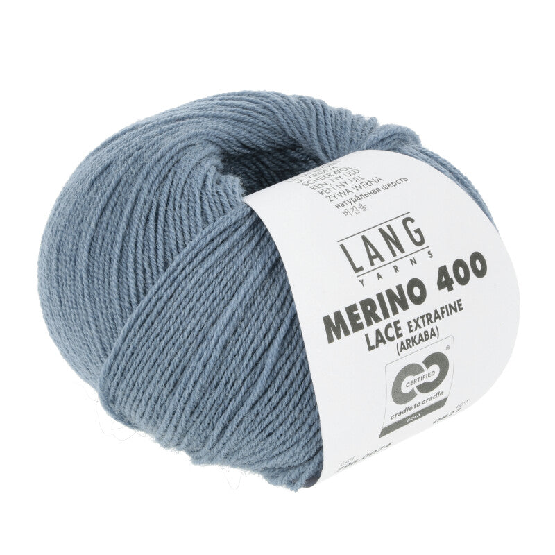 Lang Yarns Merino 400 Lace - Atlantic - 0074