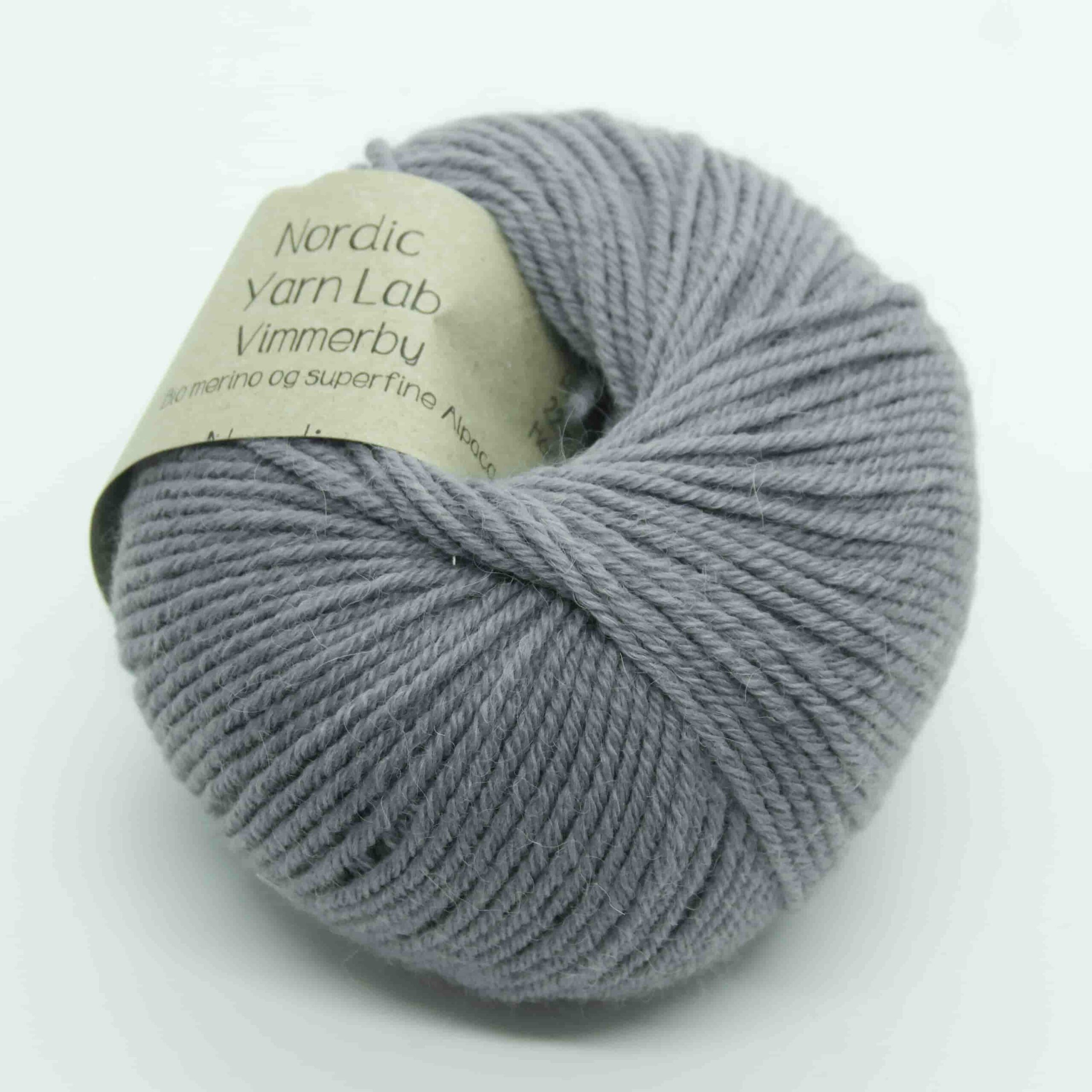 Vimmerby Dusty Light Blue 4250 - Økologisk Garn fra Nordic Yarn Lab