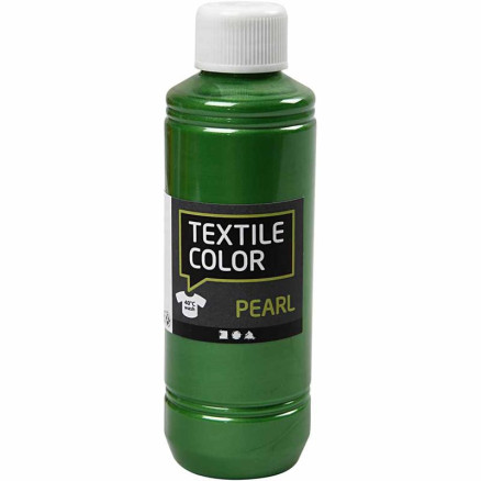 Textile Color, perlemor, brilliantgrøn, 250ml/ 1 fl.