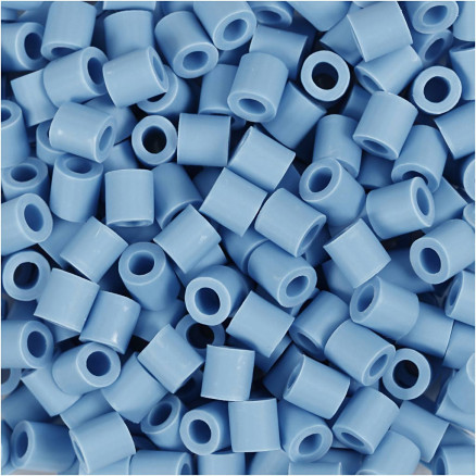 NABBI BioBeads Rørperler, str. 5x5 mm, hulstr. 2.5 mm, medium, blå, 1000 stk./ 1 pk.