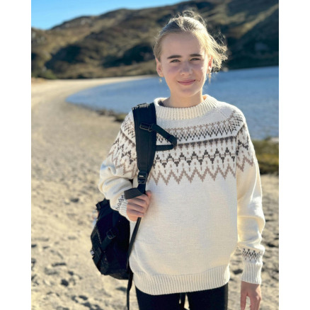 Lofoten Genser af House of Yarns - Sweater Strikkeopskrift Str. XXS-XXXL