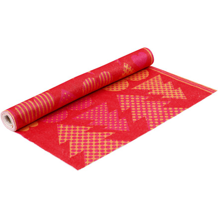 Motivfilt, B: 45 cm, tykkelse 1,5 mm, 180-200 g, orange, rød, 1 rl.