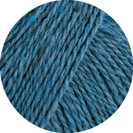 Lana Grossa Landlust Soft Tweed 180 Garn 129 Turkisblå