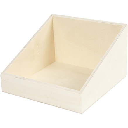 Displaykasse, H: 12 (4) cm, D: 19,5 cm, B: 19,5 cm, 1 stk.